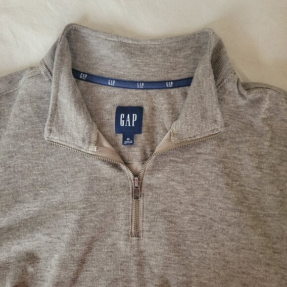 GAP Men’s Quarter-Zip Pullover – Size XL - Picture 3 of 4